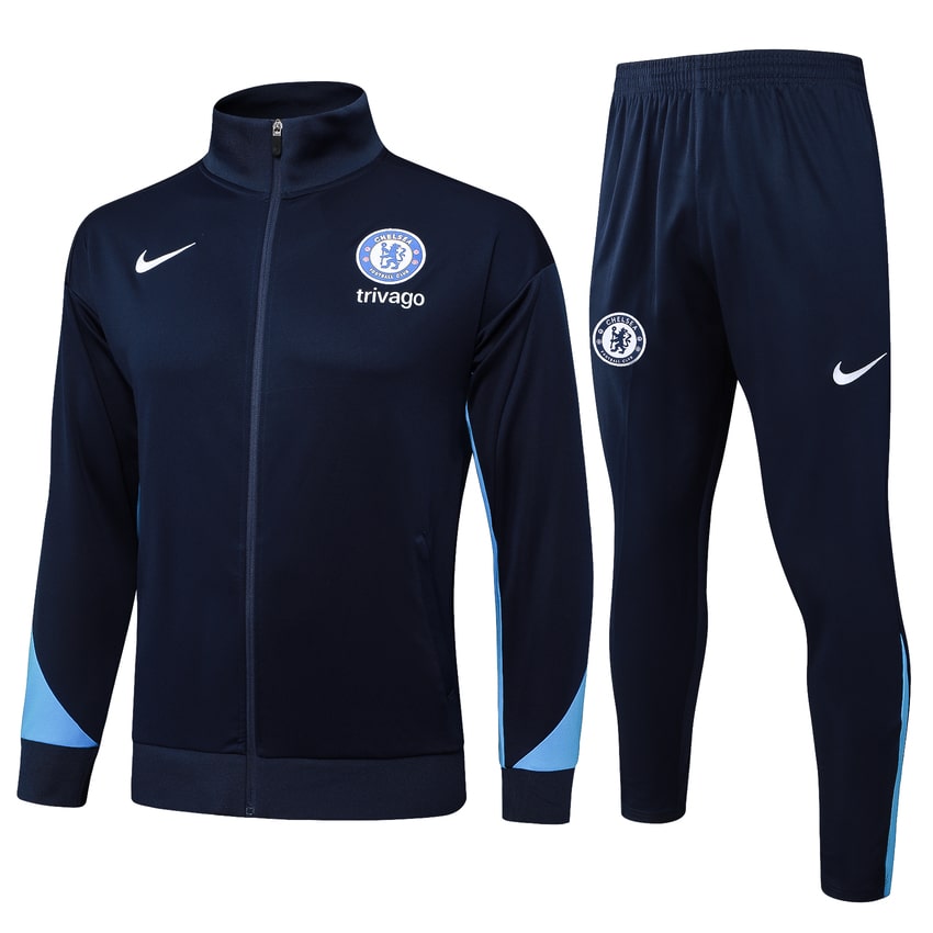2024-25 Chelsea FC Tracksuit Dark Blue