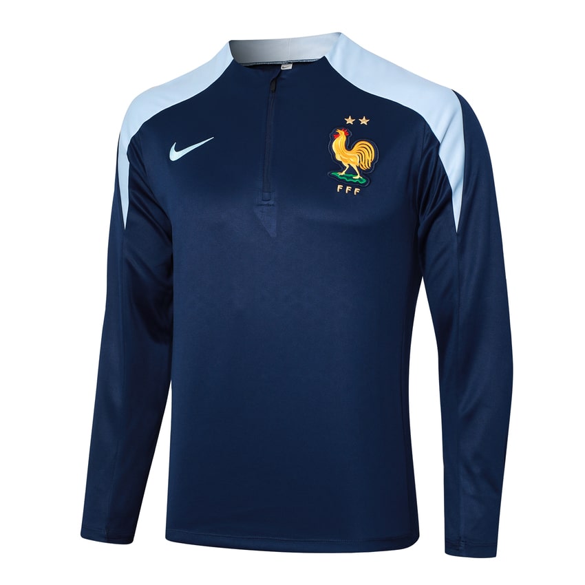 2024-25 France Trainingsuit Dark Blue