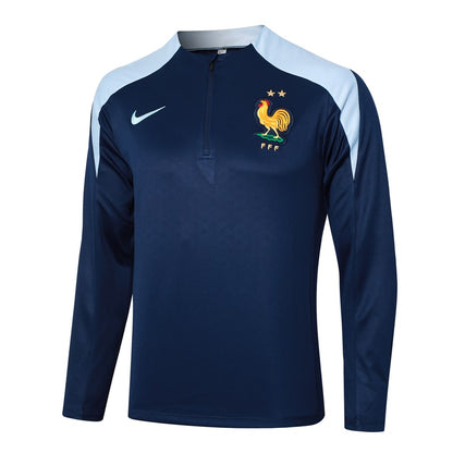 2024-25 France Trainingsuit Dark Blue