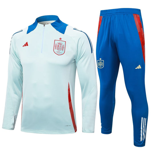 2024-25 Spain Trainingsuit White