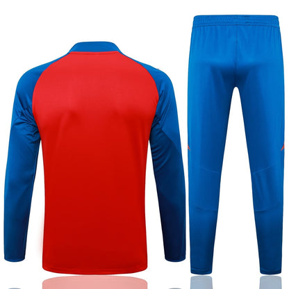 2024-25 Spain Trainingsuit Red Blue