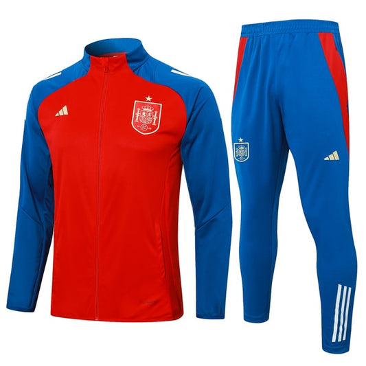 2024-25 Spain Tracksuit Red Blue