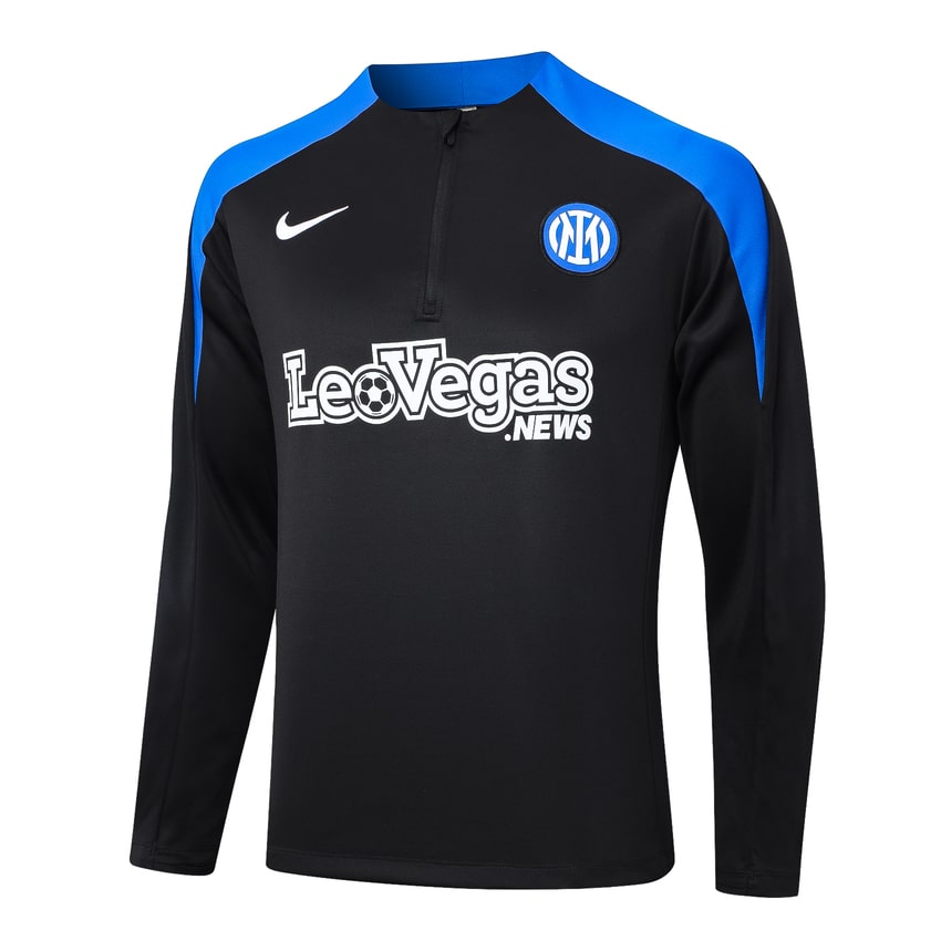 2024-25 Inter Milan Trainingsuit Black