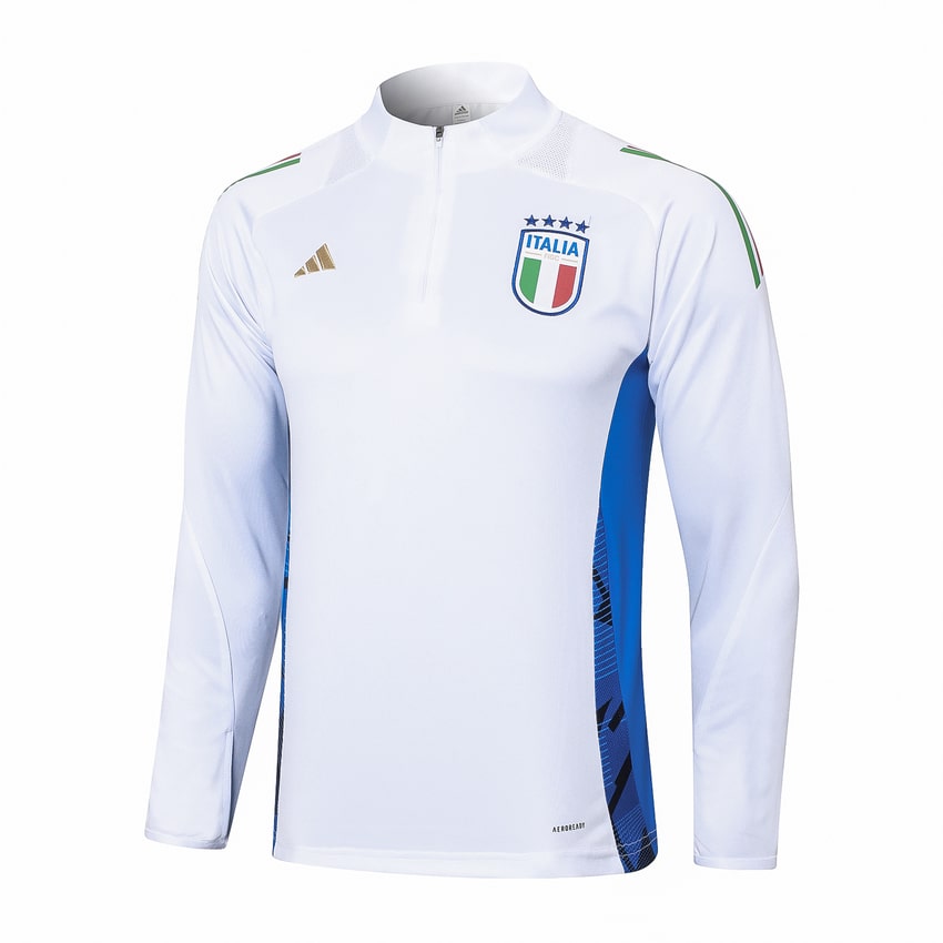 2024-25 Italy Trainingsuit White