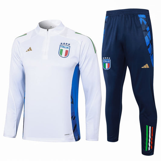 2024-25 Italy Trainingsuit White