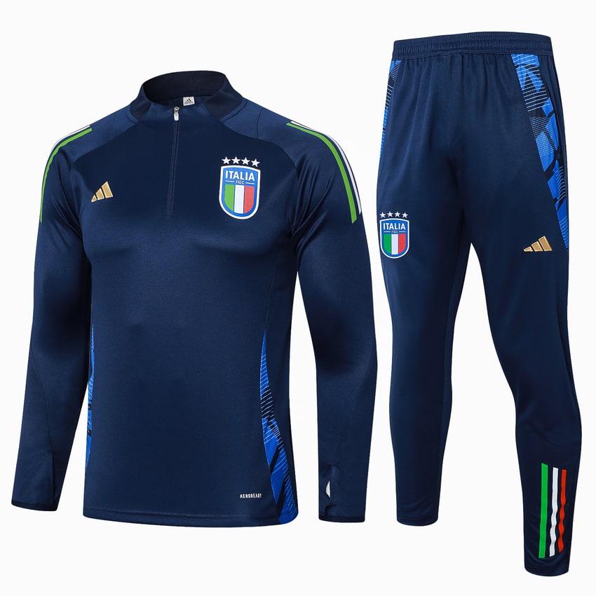 2024-25 Italy Trainingsuit Navy