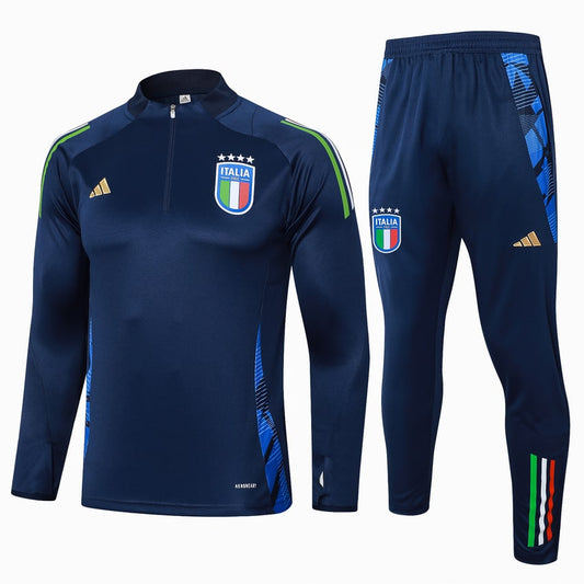 2024-25 Italy Trainingsuit Navy