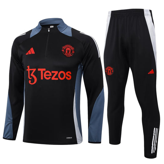 2024-25 Manchester United FC Trainingsuit Black