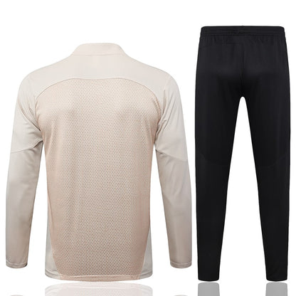 2024-25 AC Milan Trainingsuit Beige