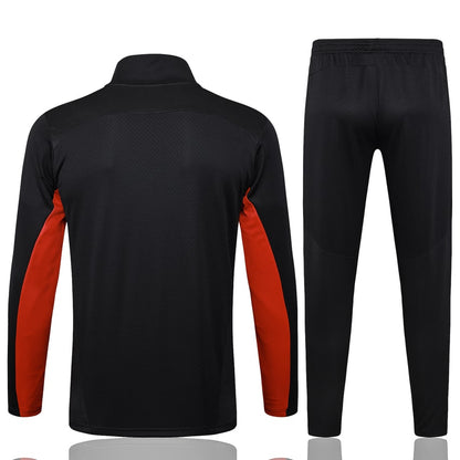 2024-25 AC Milan Tracksuit Black