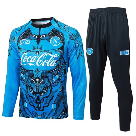 2025-26 SSC Napoli Trainingsuit Blue