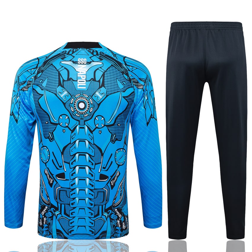 2025-26 SSC Napoli Trainingsuit Blue