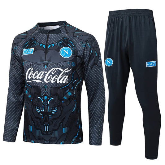 2025-26 SSC Napoli Trainingsuit Black