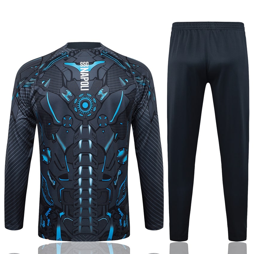 2025-26 SSC Napoli Trainingsuit Black