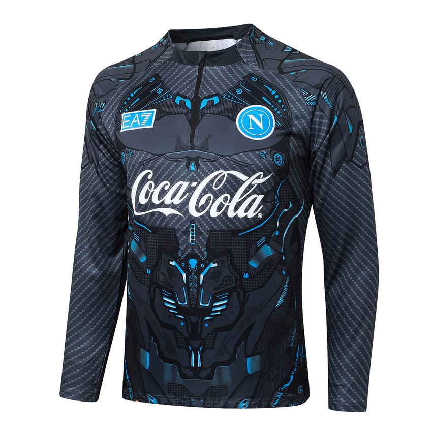 2025-26 SSC Napoli Trainingsuit Black
