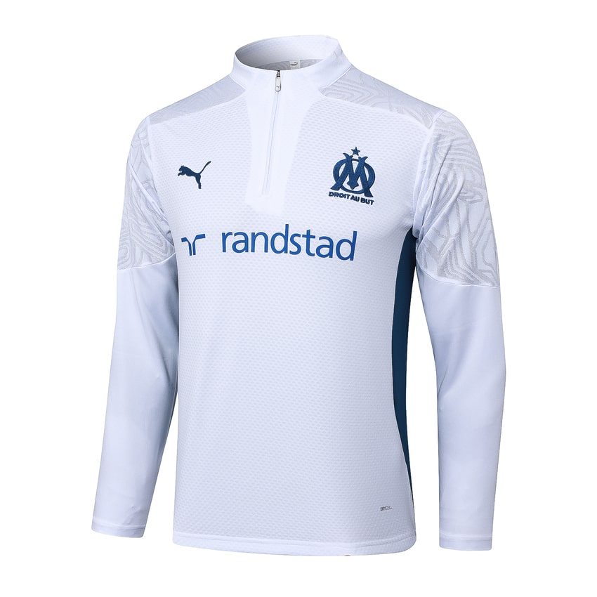 2024-25 Olympique de Marseille Trainingsuit White