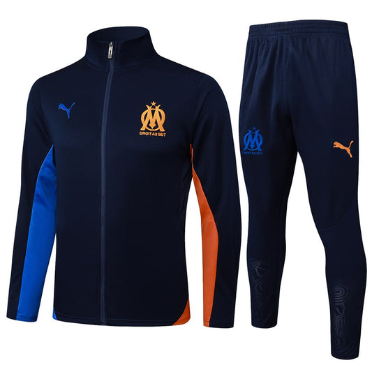 2024-25 Olympique de Marseille Tracksuit Navy