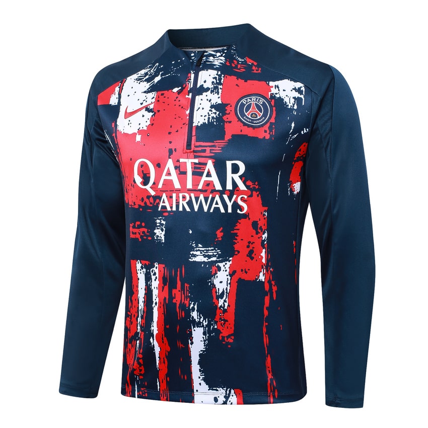 2024-25 PSG Trainingsuit Blue Red