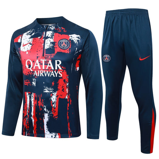 2024-25 PSG Trainingsuit Blue Red