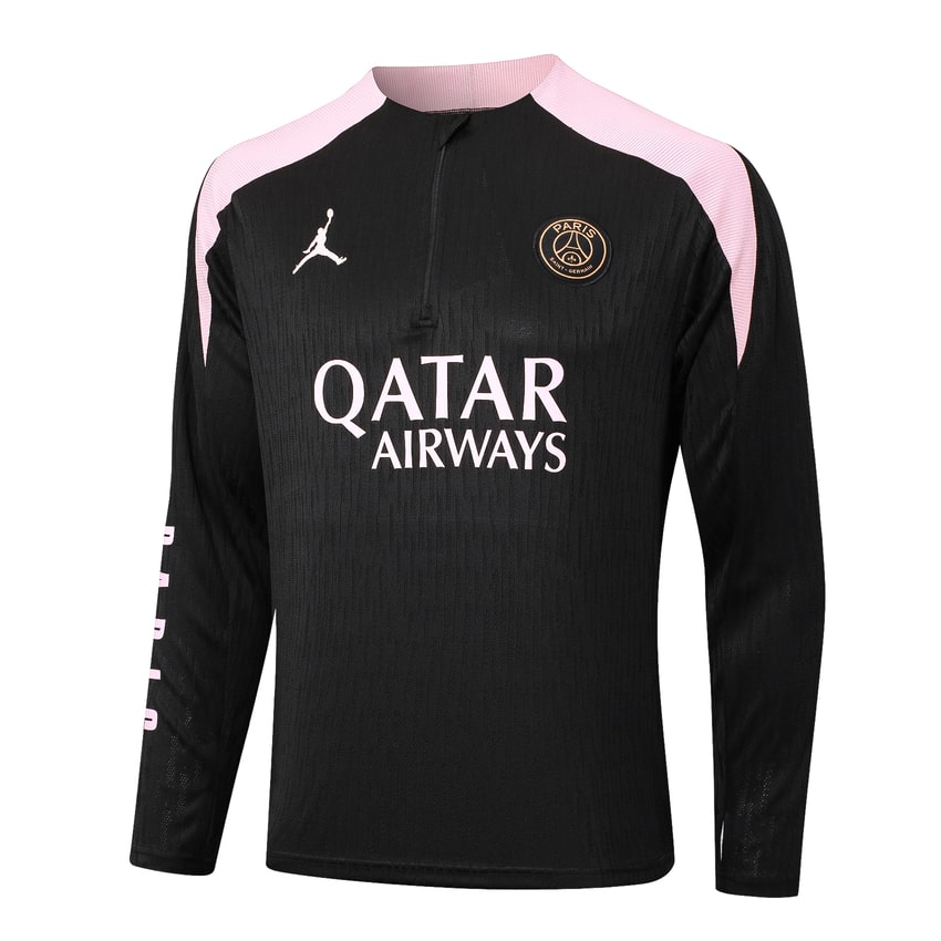 2024-25 PSG Trainingsuit Black Pink