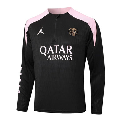 2024-25 PSG Trainingsuit Black Pink