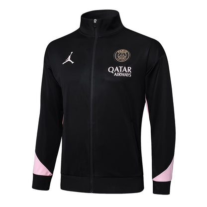 2024-25 PSG Tracksuit Black Pink
