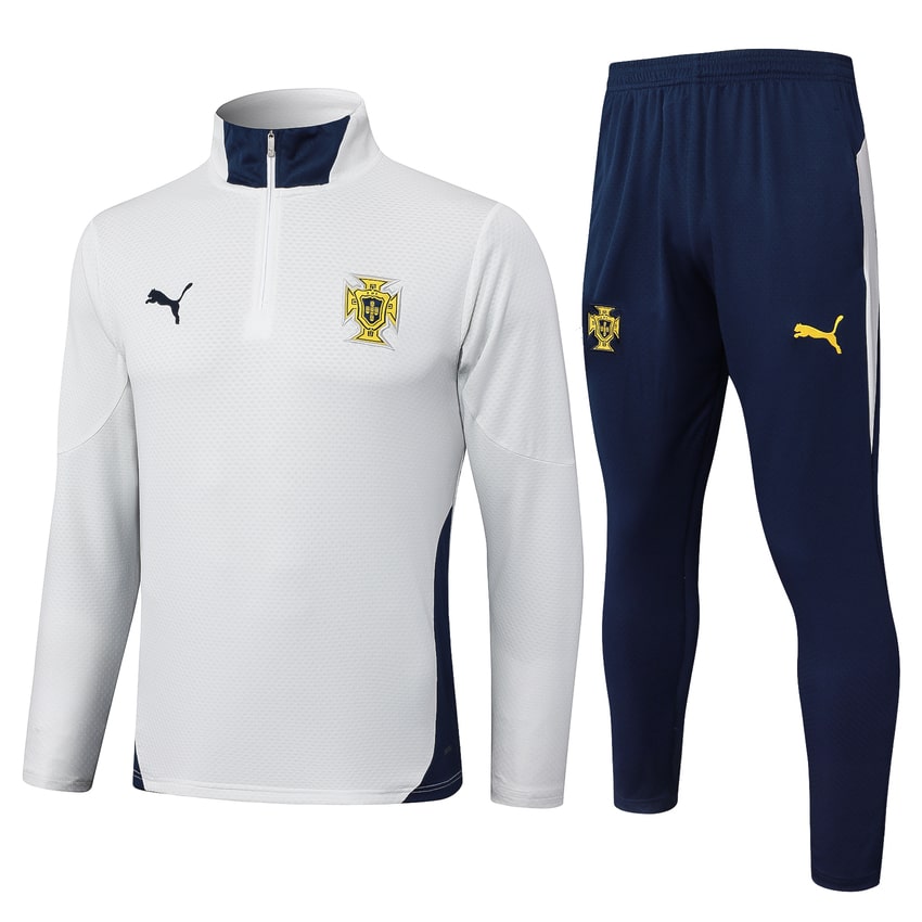 2024-25 Portugal Trainingsuit White