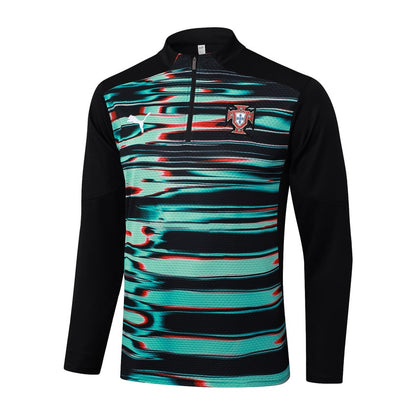 2024-25 Portugal Trainingsuit Green Black
