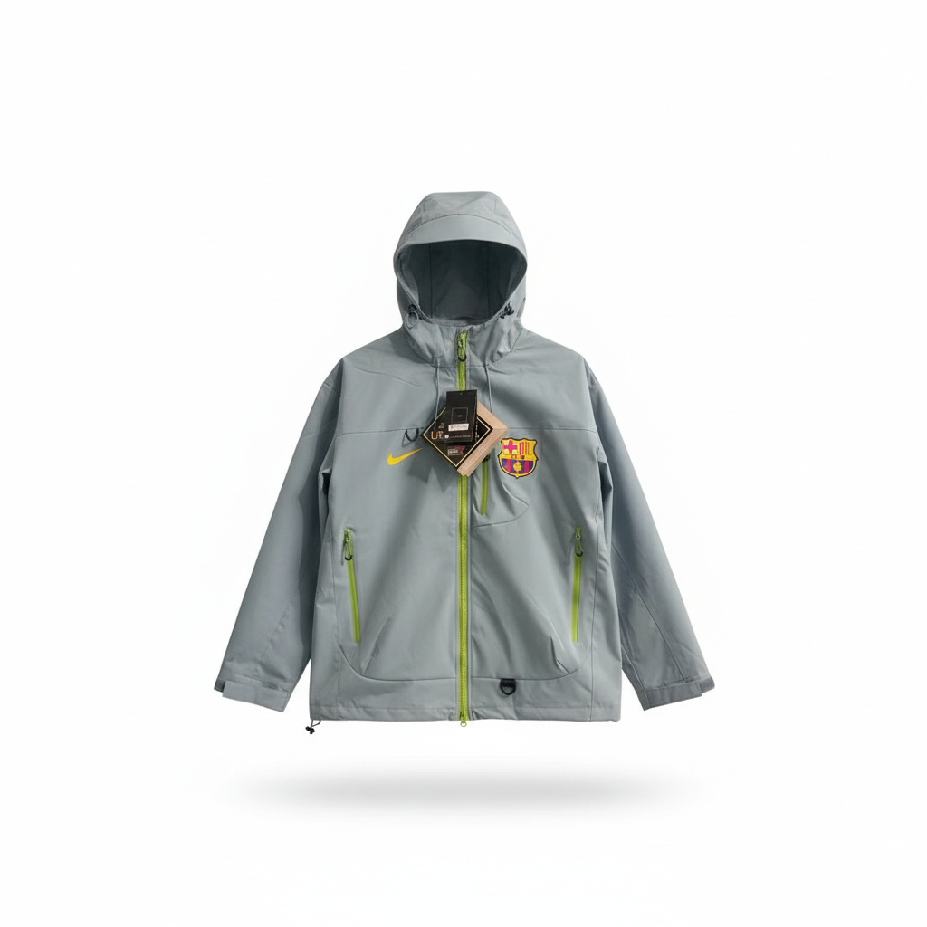FC Barcelona Gray Jacket
