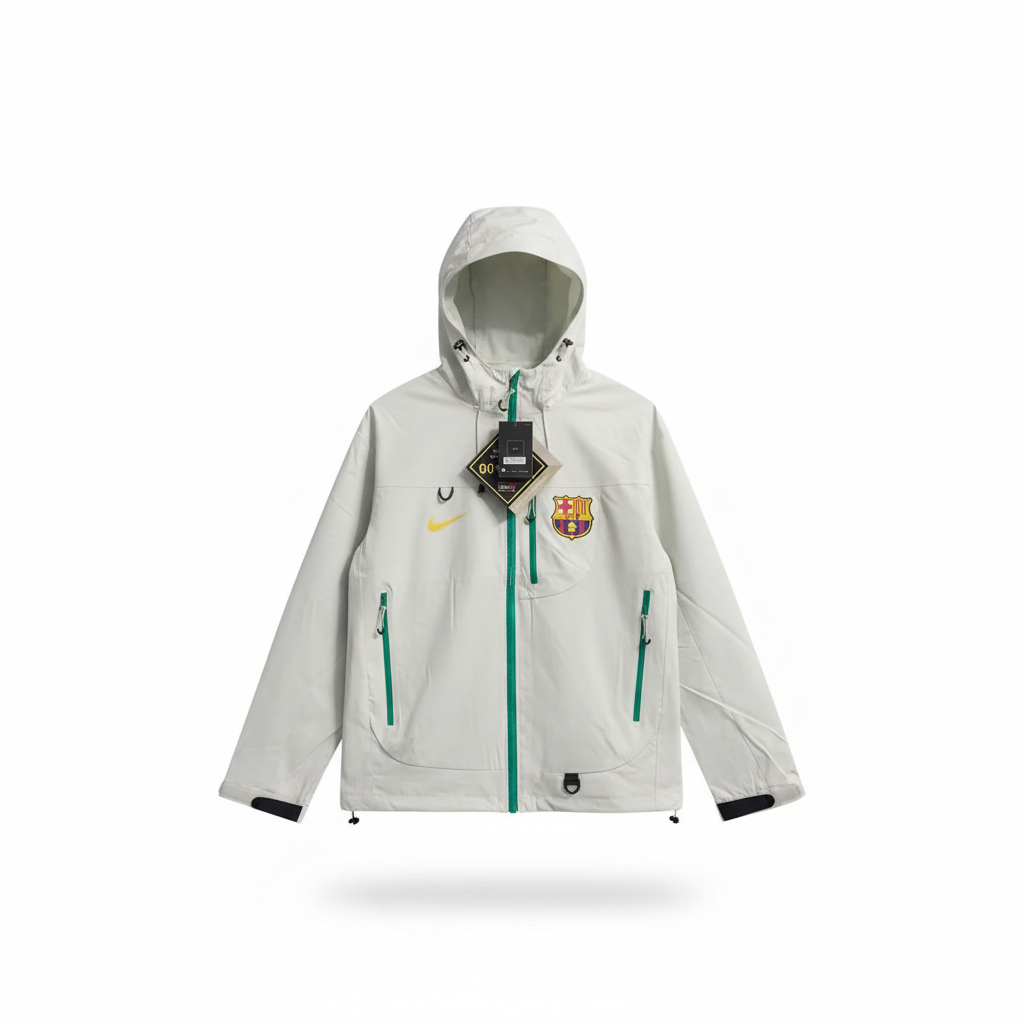 FC Barcelona White Jacket